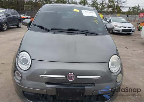 2012 Fiat 500 Pop z USA, uszkodzony, nr VIN 3C3CFFAR8CT223295